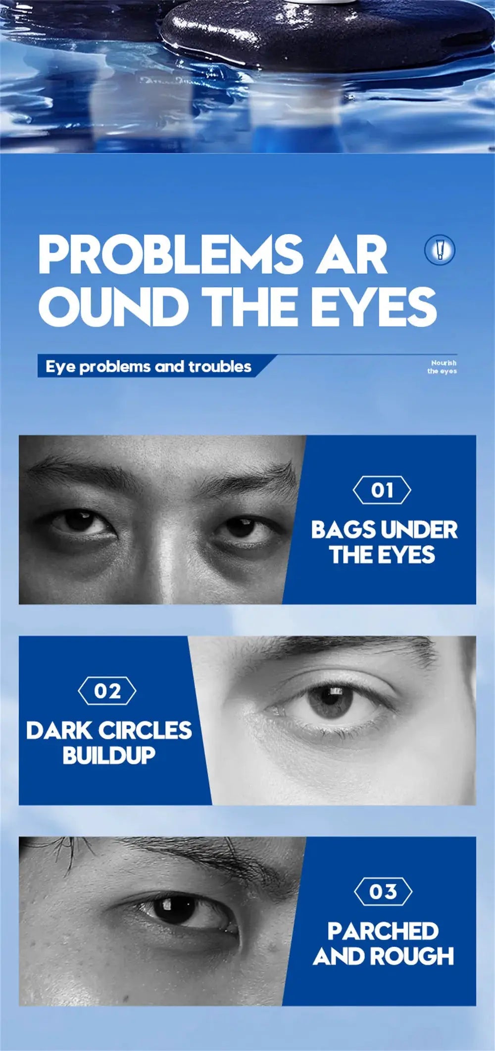 Eye Cream for Men Reduces Puffiness — product view 9