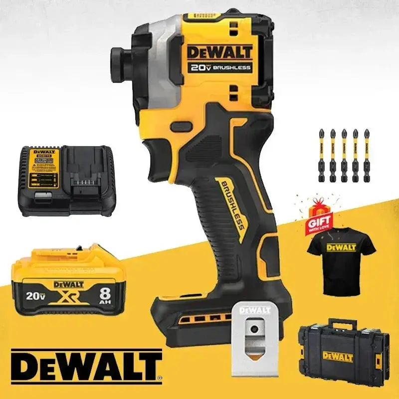 DeWalt DCF850 20V Cordless Impact Driver Kit Powerful Tool