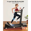 Compact Under Desk Treadmill 4 In 1 Folding Incline Walking Pad