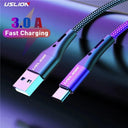 USB C Rapid Charger Cable for Samsung & Xiaomi Fast Charge