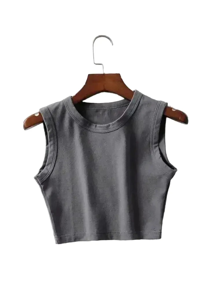 Trendy Crop Top for Women Summer Comfort — product view 1