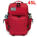 25/45L Women Men Tactical Molle Backpack with Cup Holders