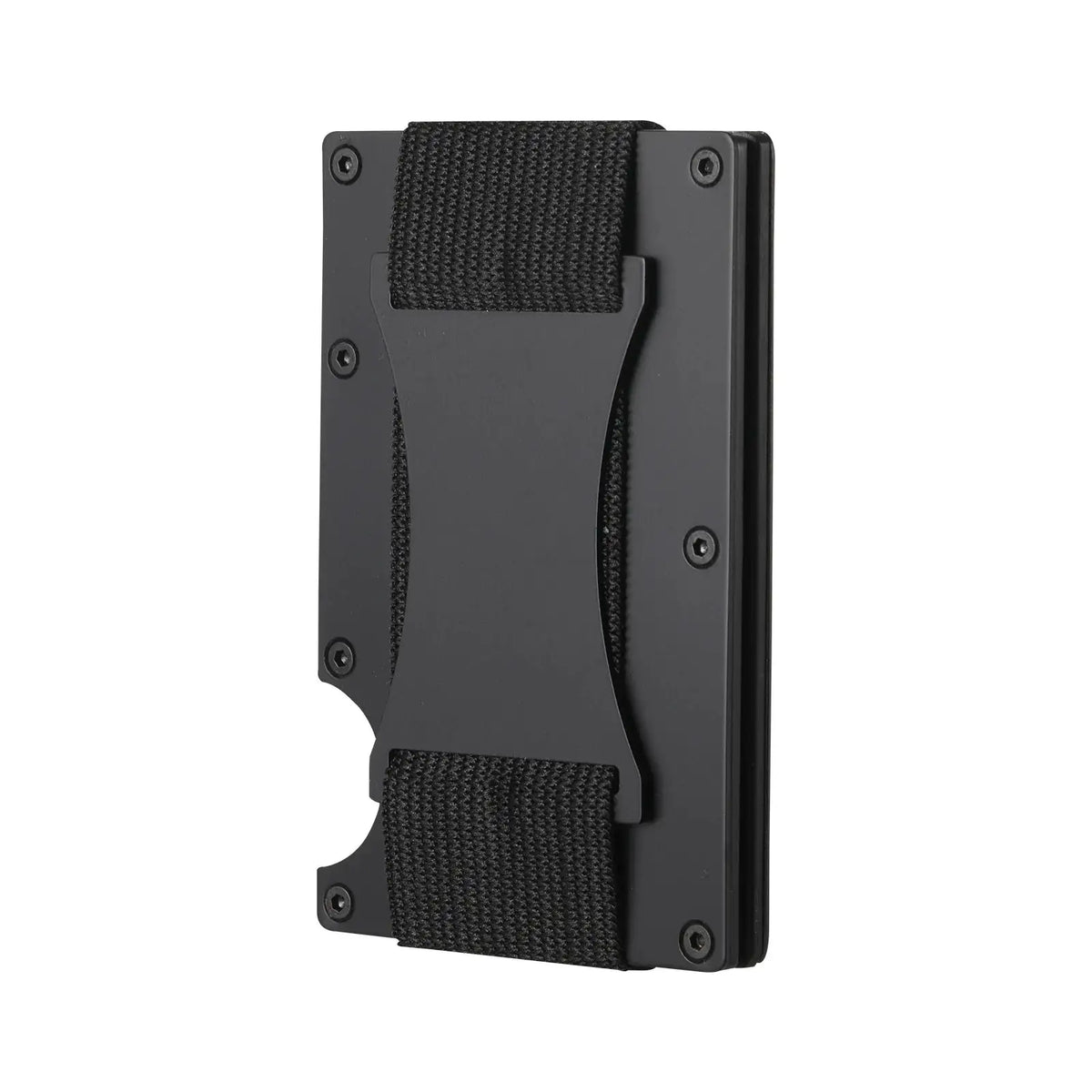 New Slim Fashion RFID Protection Card Holder Men Women Aluminum Wallet Elasticity Back Pouch ID Credit Case Unisex Travel Purse
