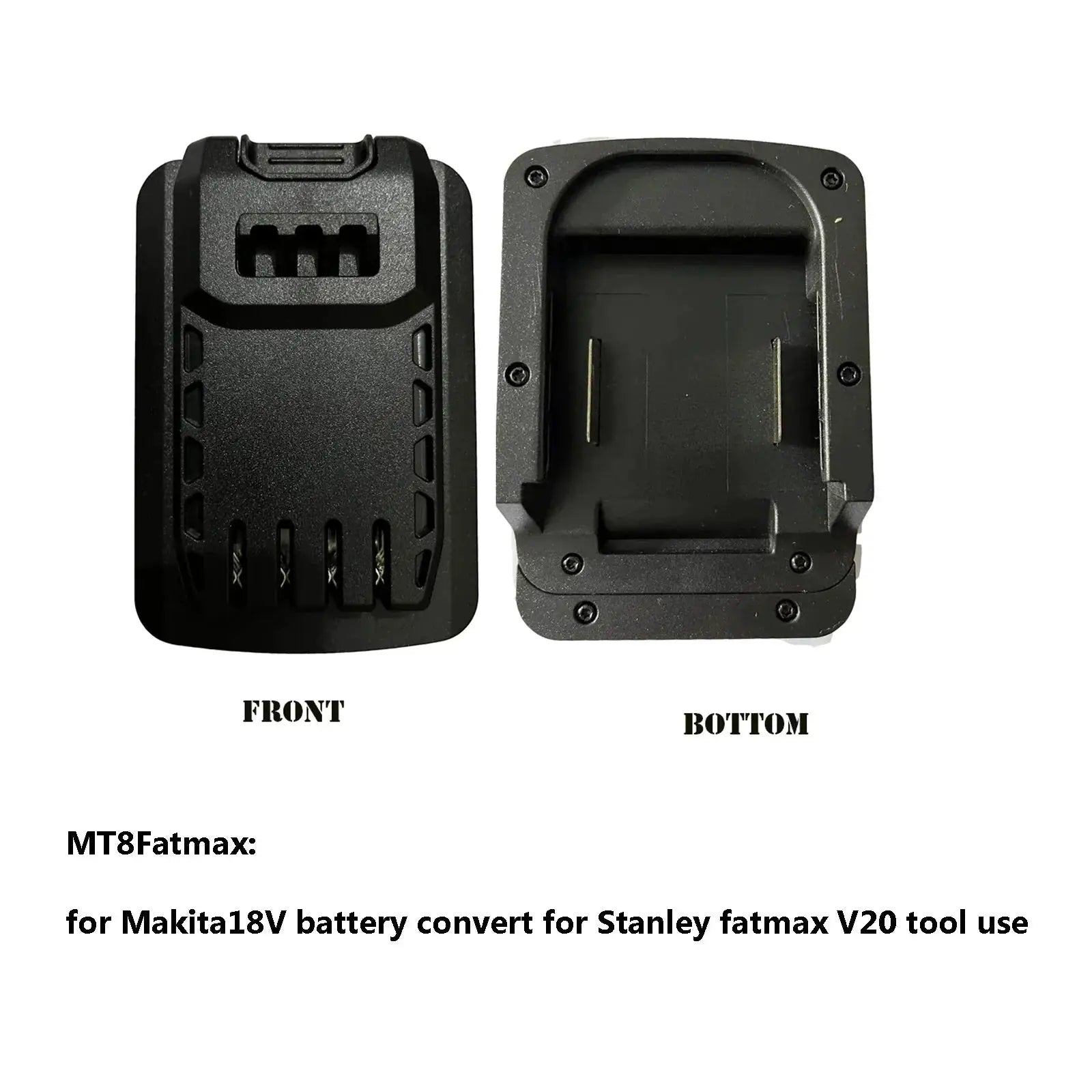 Stanley Fatmax V20 Adapter For AEG Makita DeWalt Batteries