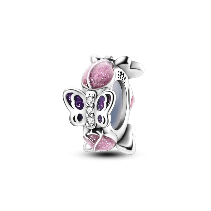 Sterling Silver Charm Beads Charms
