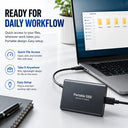 Portable External SSD - Fast Secure Data Backup