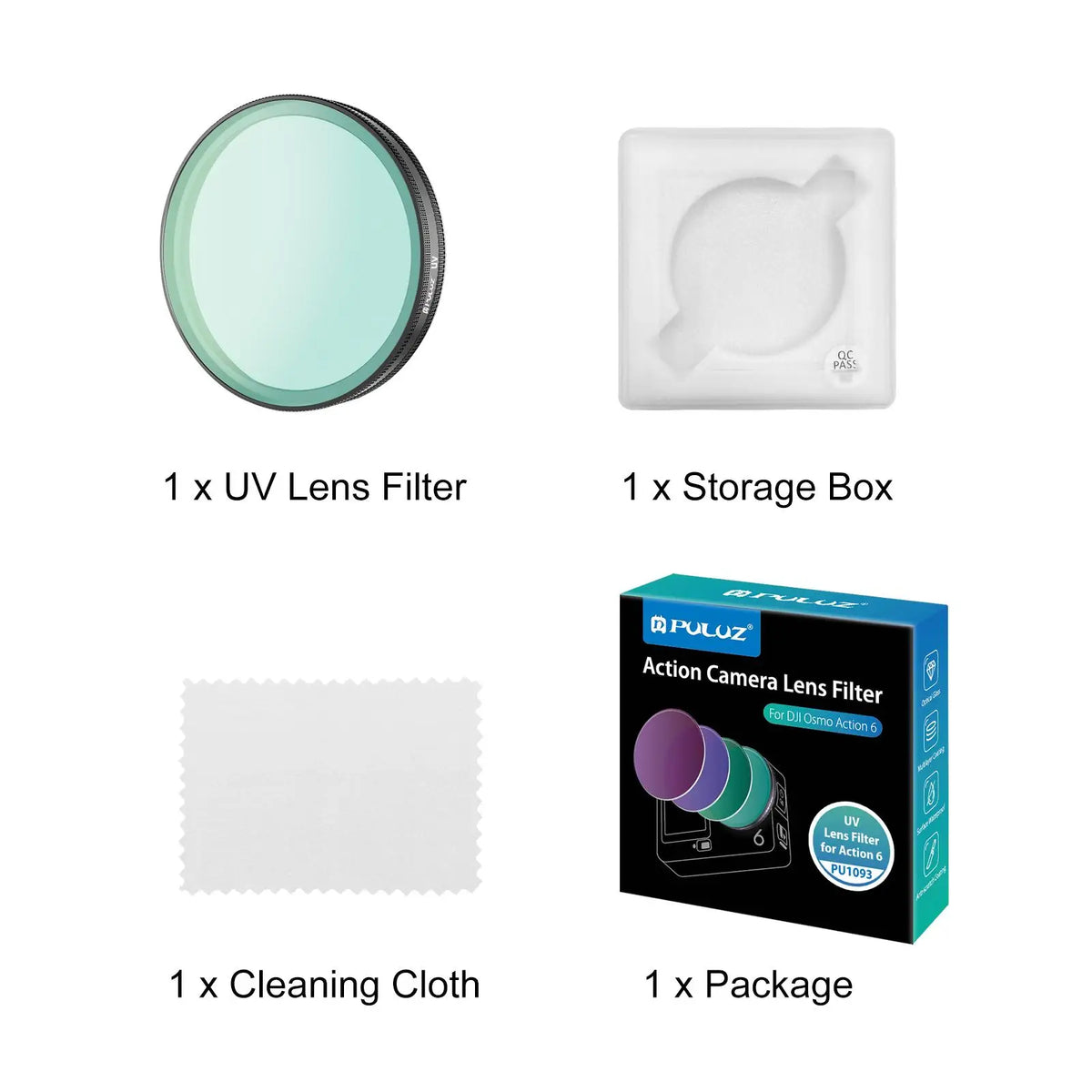 Puluz Optical Glass Camera Filter