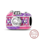 Charm Sterling Silver Luminous Firefly