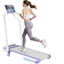 Portable Incline Walking Pad Treadmill Eight Percent 300lb Slope