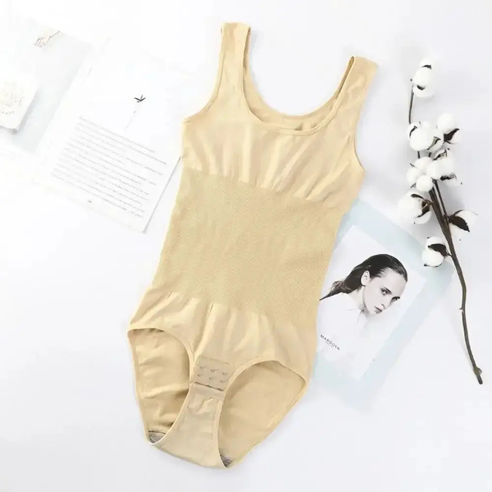 Women Underwear Abdomen Corset Body Shaping Briefs Set
