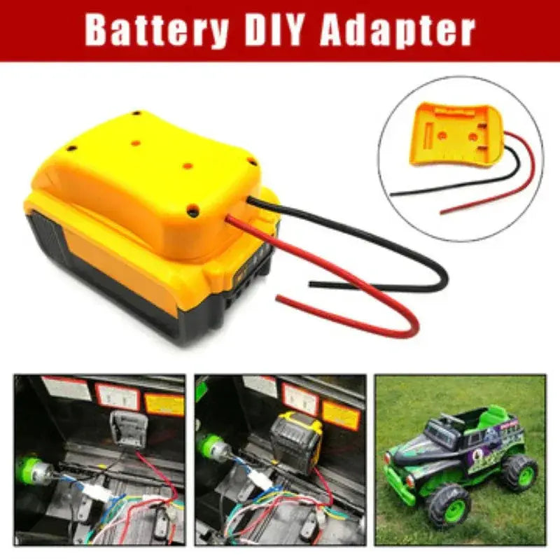Versatile 18V Battery Adapters for Makita Bosch DeWalt