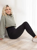 High Waist Body Slimming Leggings with Silicone Non-Slip Control