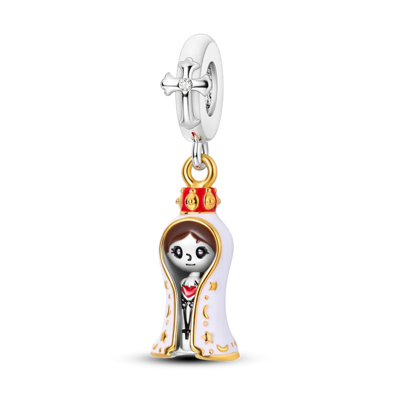 Bangle Bracelet Virgin Mary Charm