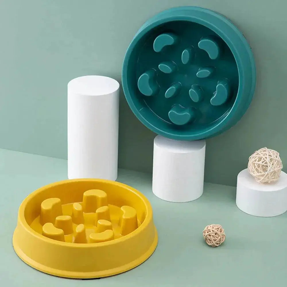 Slow Feeder Bowl For Small Dogs And Cats Non Slip Chokeproof