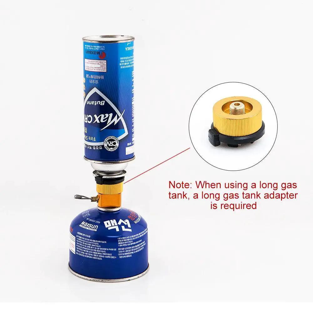 Outdoor Camping Stove Butane Refill Gas Adapter Tool