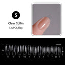 Soft Gel Coffin Tips Nail Extension Kit for Professionals