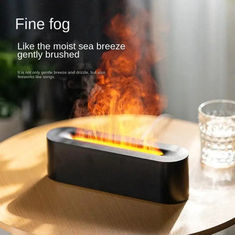 Flame Aroma Essential Oil Diffuser For Soothing Scents