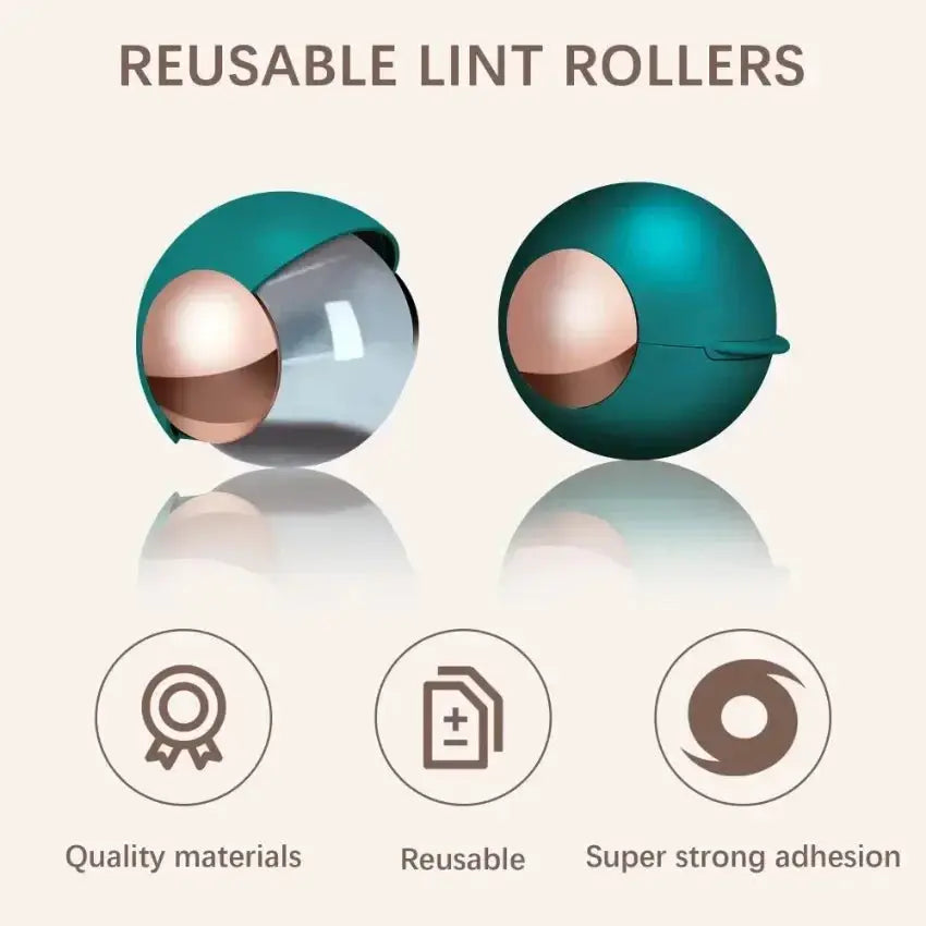 Pet Hair Remover Reusable Lint Roller Ball Portable Washable - OurLum.com