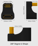 360 Swivel HDMI Adapter - 8K 60Hz