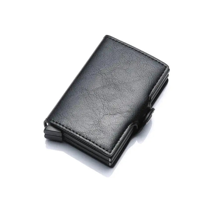 Carbon Fiber RFID Blocking Card Holder Stylish Wallet Men