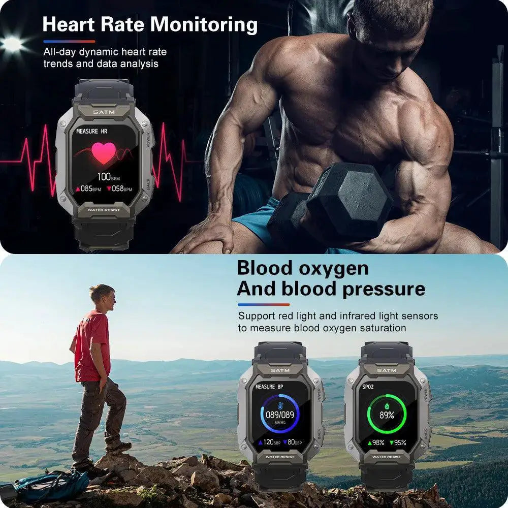 Tactical Fitness Smart Watch Your Tech Enhanced Partner