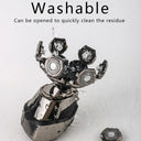 5 In 1 4D Men's Rechargeable Bald Head Electric Shaver