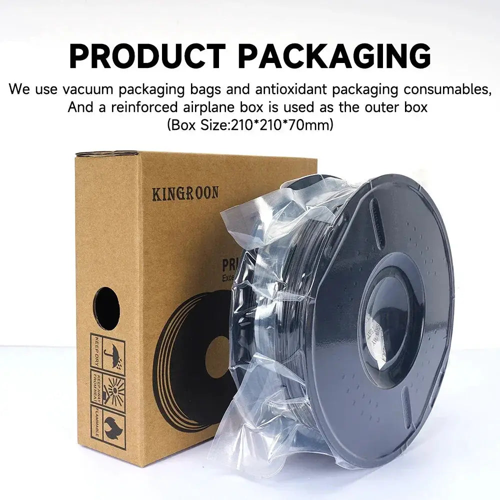 Kingroon Newest HS PETG Filament 1.75mm 5Kg For 3D Printing