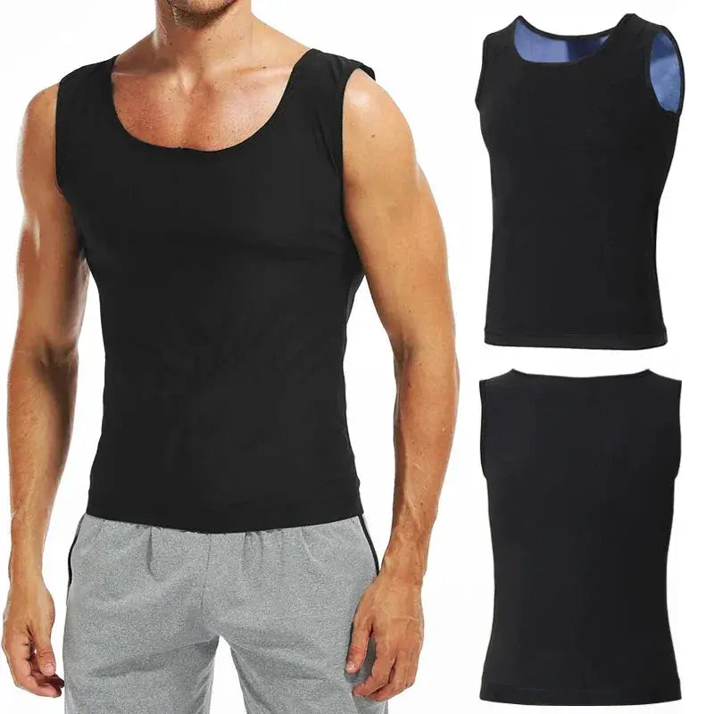 Mens Sauna Vest Waist Trainer For Slimming And Fat Burning