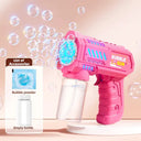 Automatic Rocket Bubble Gun For Kids