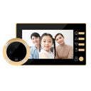 Smart Peephole Doorbell 3 Inch 1080P 140 Degree Wide View See Who Is There