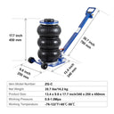 Ton Heavy Duty Air Bag Jack SUV