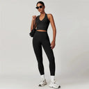 Yoga Set Women - Breathable Quick Dry Leggings