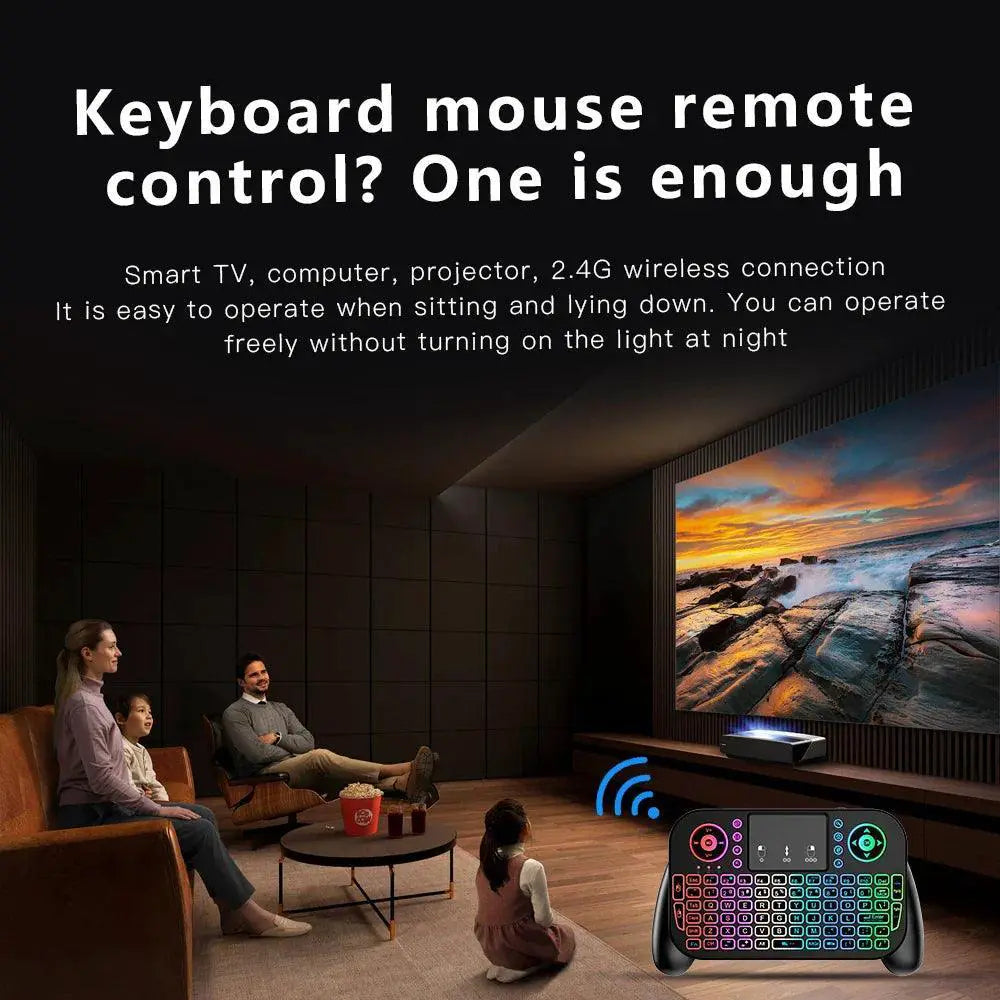 Universal Mini Wireless Keyboard With Touchpad Dual Connect