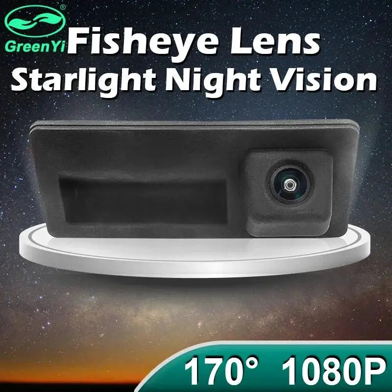 GreenYi 170 Degree 1080P AHD Vehicle Rear View Camera For VW Golf Passat Jetta - stepyours.com