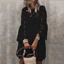 Boho Lace Dress Tank Set