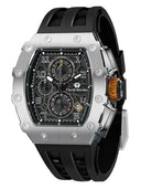 Tsar Bomba Men Tonneau Stainless Watch