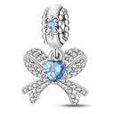 Charm Beads Sterling Silver Pink