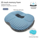 Ergonomic Memory Foam Seat Cushion for Tailbone Pain Relief