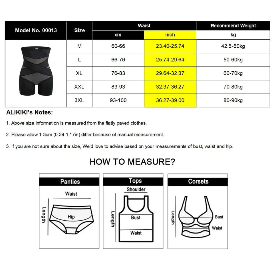 High Waist Shapewear Panties For Tummy Control Comfort