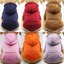 Cozy Cotton Pet Clothes Stylish Warm Hoodies for Dogs
