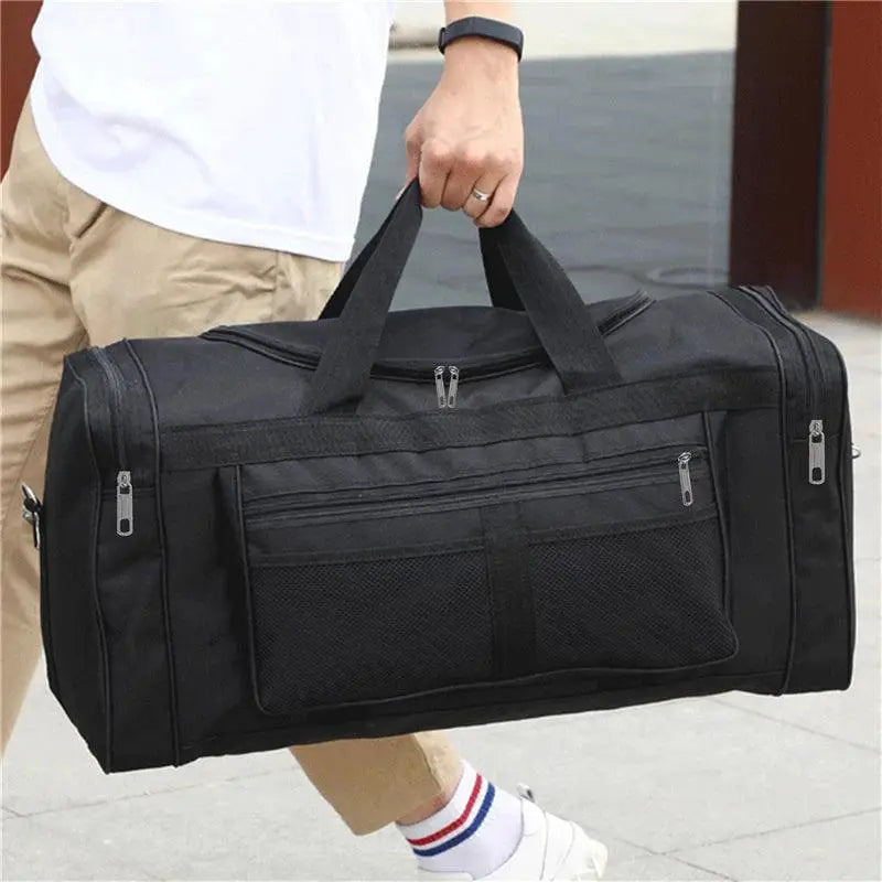 Unisex Nylon Travel Duffel Bag Large Capacity Holdall