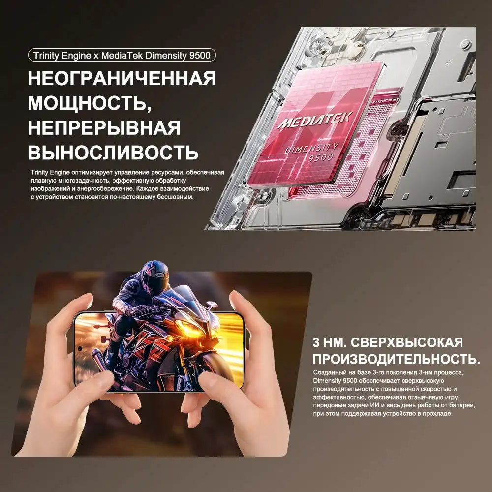 OPPO Find X9 Pro Chinese Version 5G Smartphone MediaTek Dimensity 9500 6.78'' AMOLED Display 200MP Triple Camera 7500mAh Battery