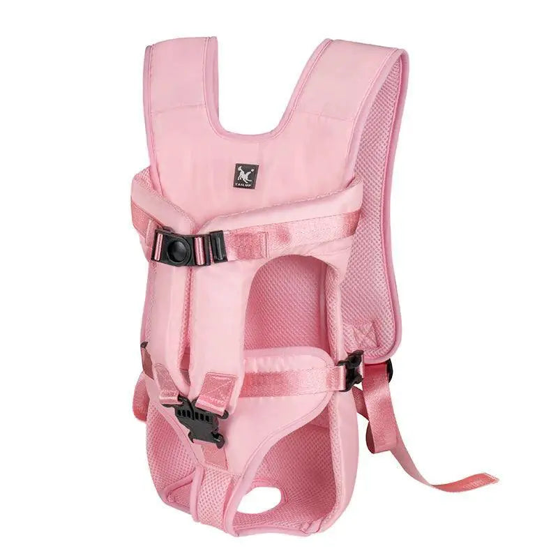 Cozy Fit Pet Carrier Backpack for Travel — Red