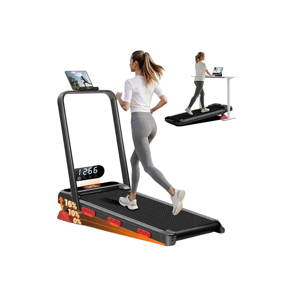 EviTrend In Foldable Treadmill With Incline Home Office — product view 1