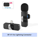 BOYA BY V2 Pro Wireless Lavalier Lapel Mic For iPhone Android USB C YouTube Vlog