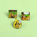 Hound Dog Enamel Pin For Anime Fans