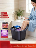 Fully Automatic Heated Foot Bath Tub Constant Temperature Electric Massage & Sterilization Function for Home Use