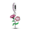 Charm Sterling Silver Bead Pendant