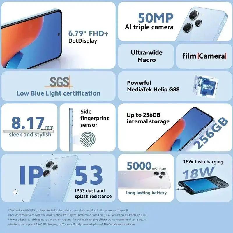 Redmi 12 Global Version 90Hz Display 50MP Camera 5000mAh