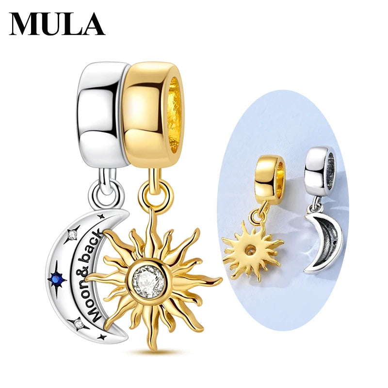 Mula Sterling Silver Charm Bead